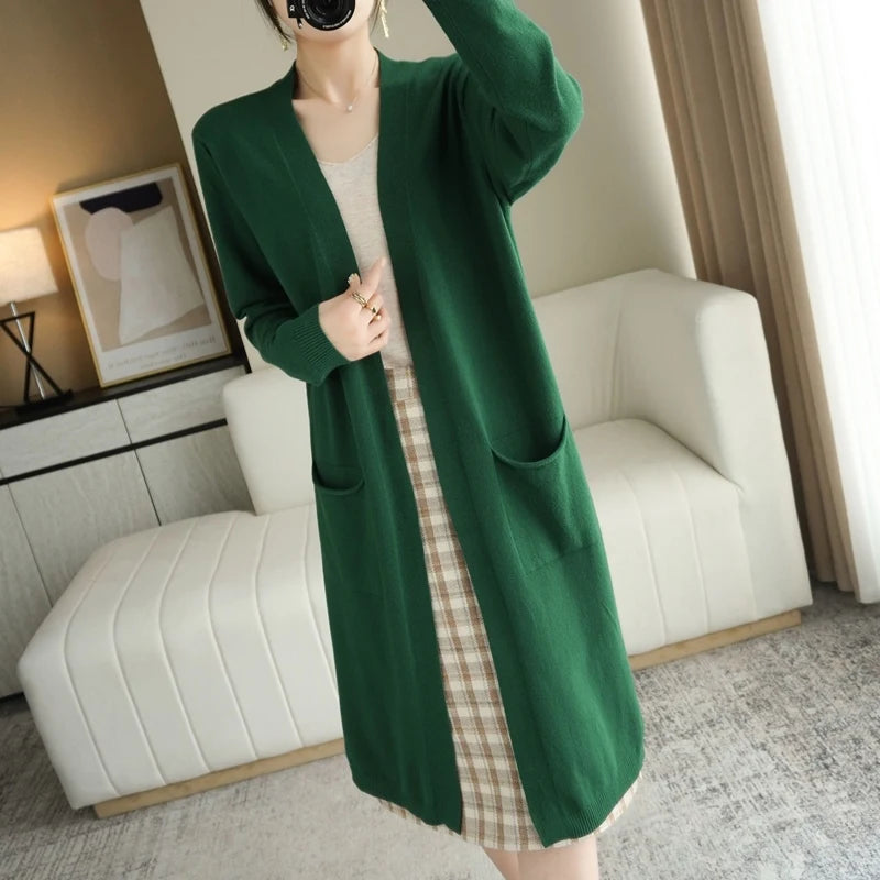 Long Cardigan Cashmere for Women | Lunara