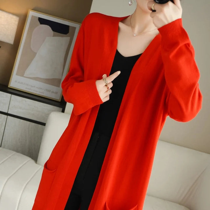 Long Cardigan Cashmere for Women | Lunara