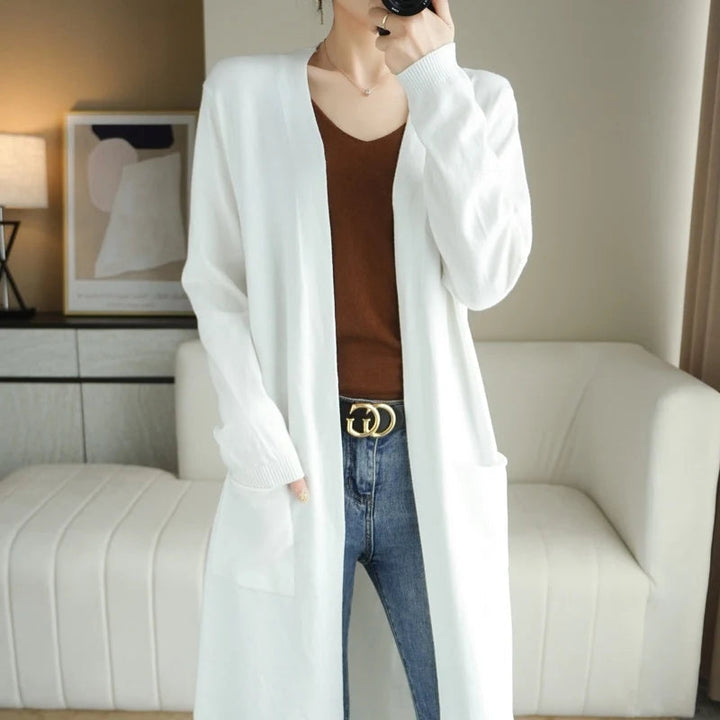 Long Cardigan Cashmere for Women | Lunara