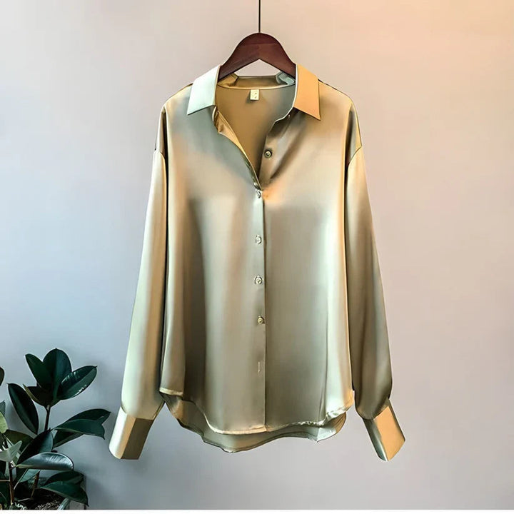 Long Sleeve Blouse Silk for Women | Lumara