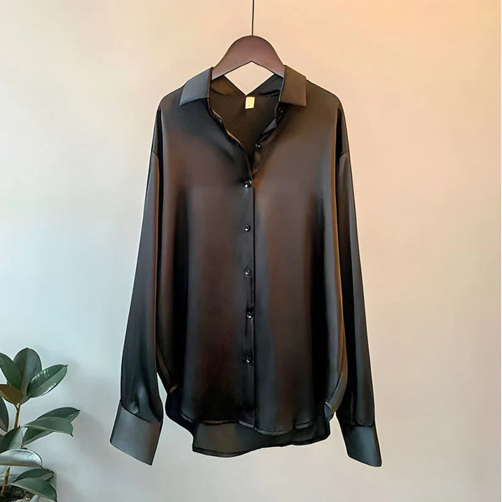 Long Sleeve Blouse Silk for Women | Lumara