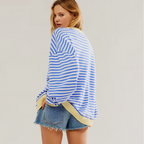Oversized Striped Sweater For Women | Liora 1
