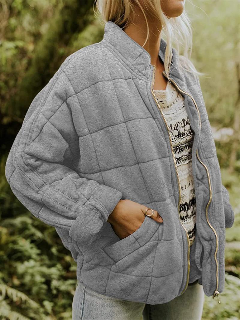 Quilted Lightweight Jacket Stylish Design For Women | Zilara 2