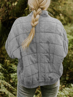 Quilted Lightweight Jacket Stylish Design For Women | Zilara 3