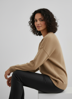 Soft Knit V-Neck Sweater For Women | Zorina