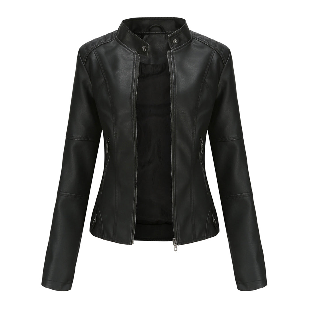 Tailored Leather Jacket For Women | Lyria 0