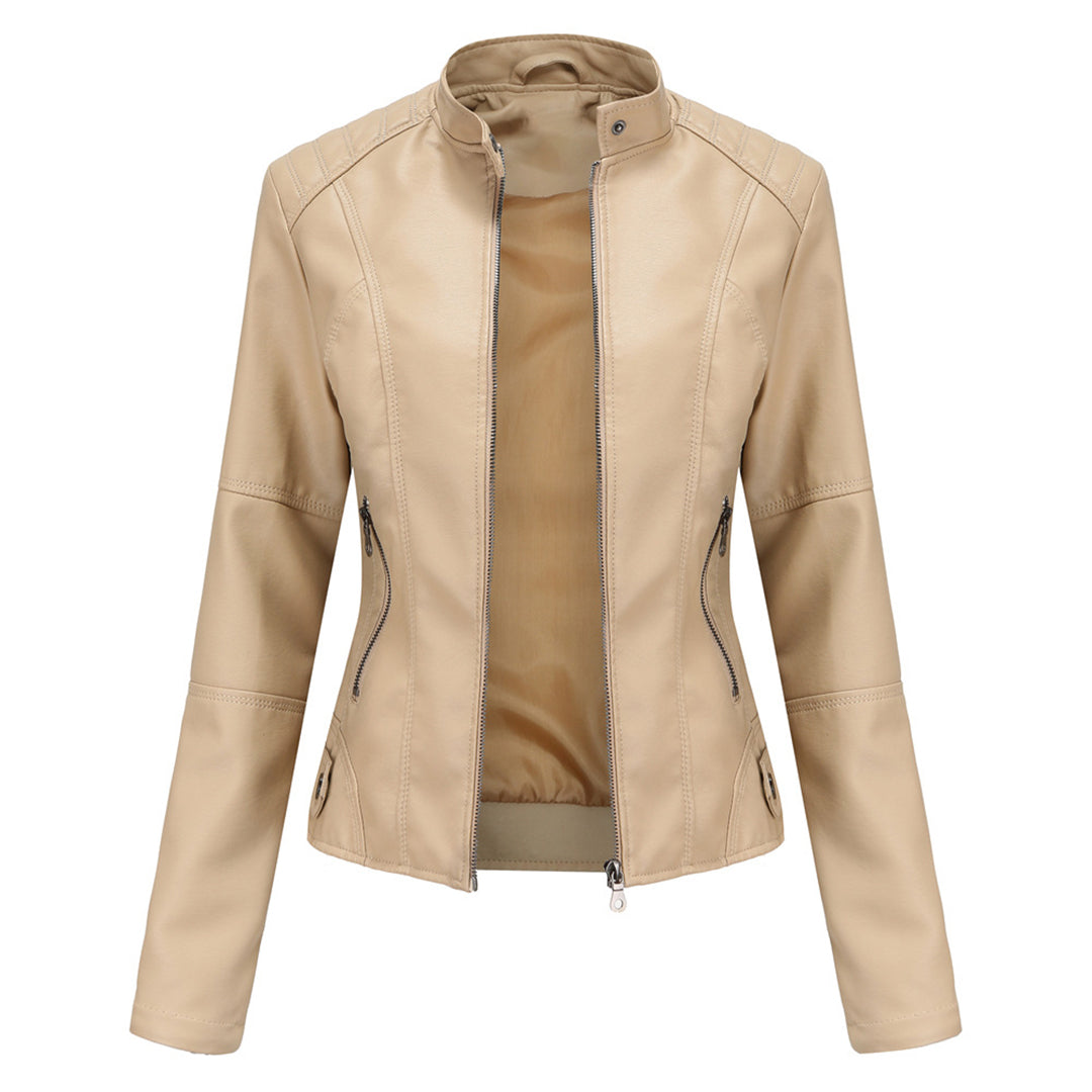 Tailored Leather Jacket For Women | Lyria 7