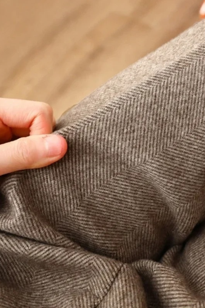 Wool Straight Leg Trousers High Waisted for Women | Novaro
